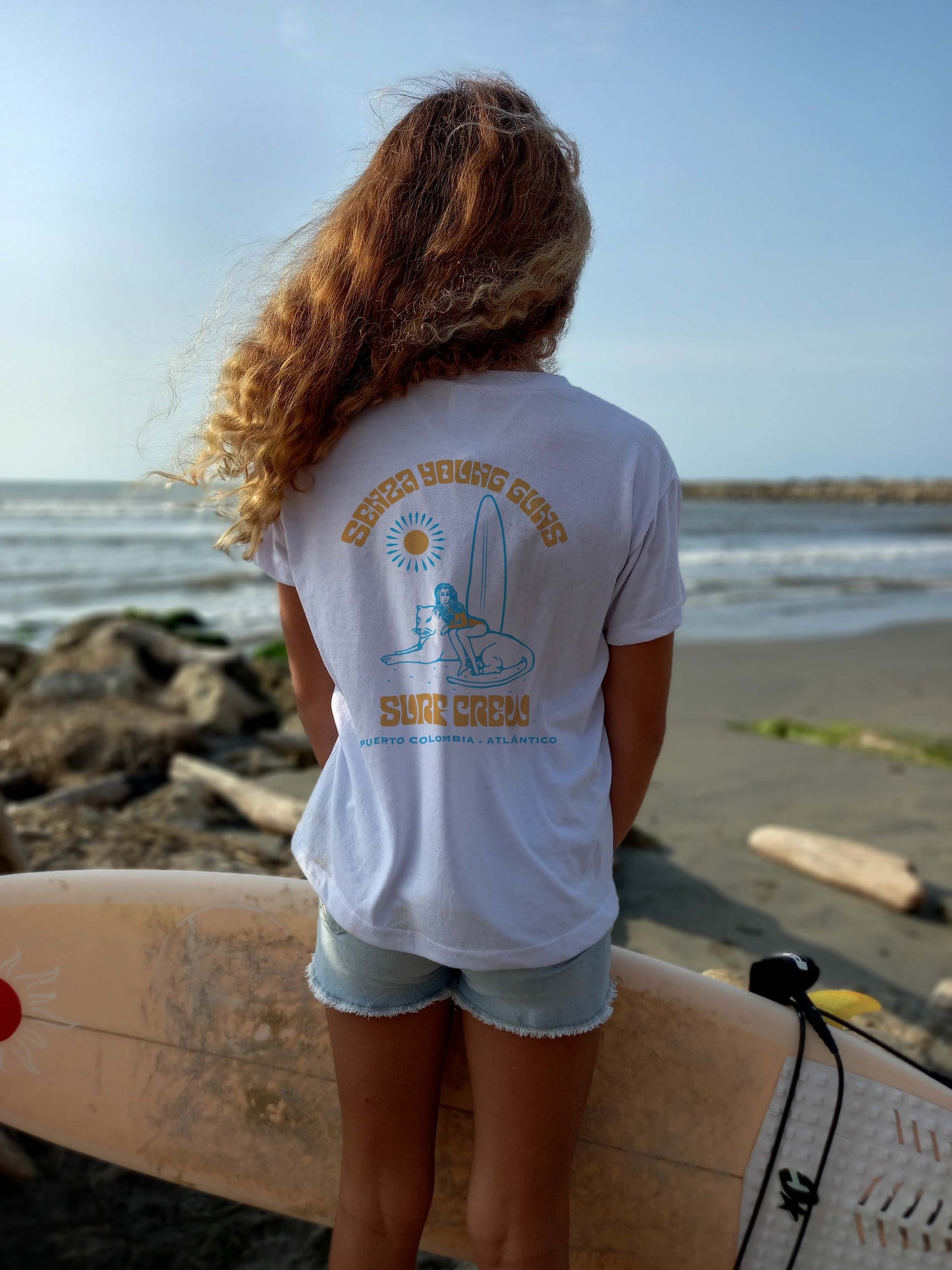 SENZA SURF CLUB / FRANCESCA AREVALO SHORT SLEEVE